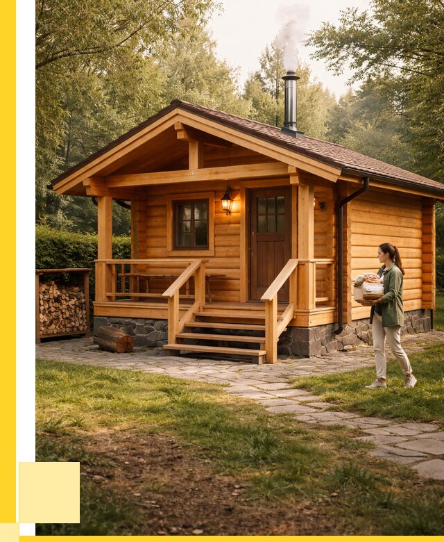 Купить баню под ключ в Анжере-Судженске от 666705 р. | ЭриданНжр