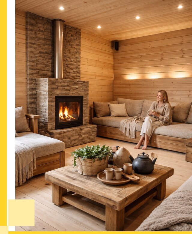 Проект бани с комнатой отдыха в Анжере-Судженске от 35900 р. | ЭриданНжр