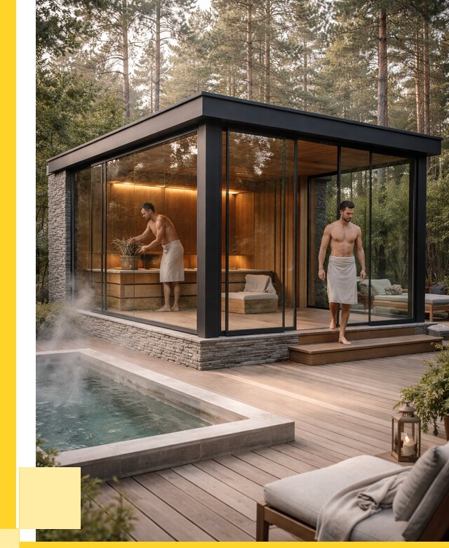 Стеклянные бани и двери в Анжере-Судженске от 461565 р. | ЭриданНжр