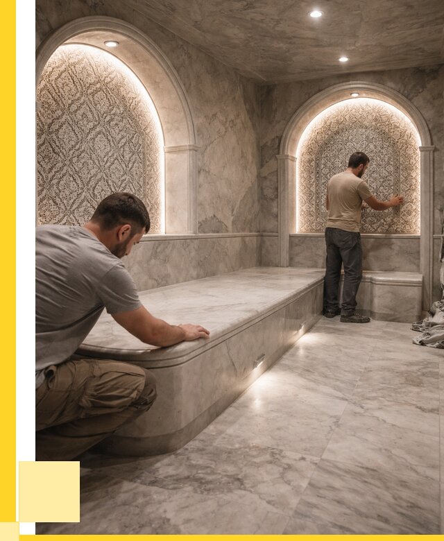 Турецкие бани под ключ в Анжере-Судженске от 256425 р. | ЭриданНжр