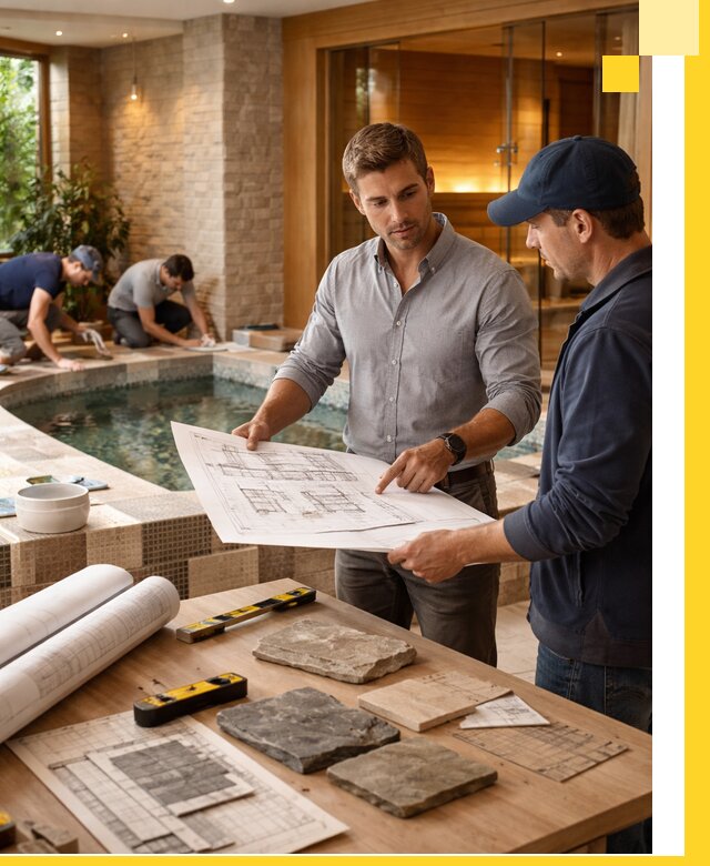 Проектирование SPA зон под ключ в Анжере-Судженске с инженерией